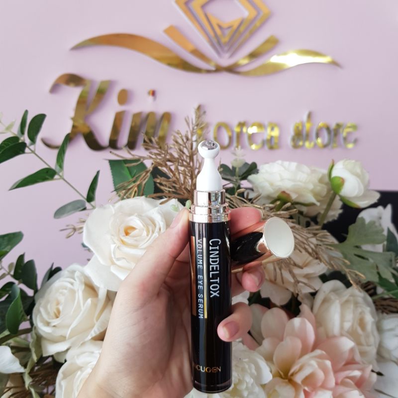 Thanh lăn mắt giúp giảm quầng thâm bọng mắt Cindeltox volume eye serum