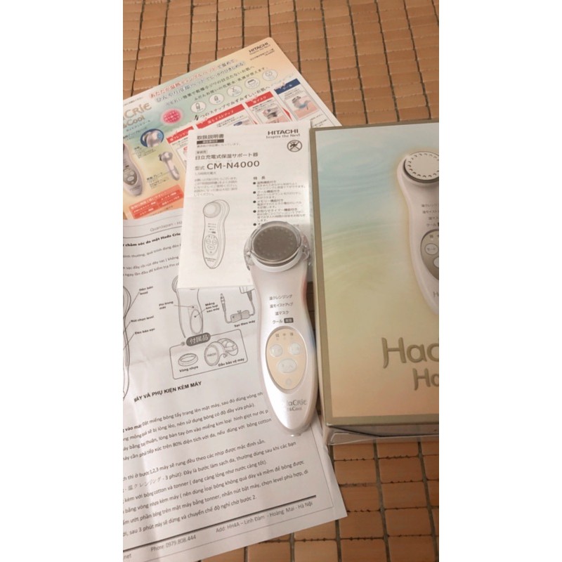 Thanh lý máy đẩy tinh chất Lavish và Hada Crie