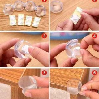 Nút bịt góc cạnh bàn ghế silicon