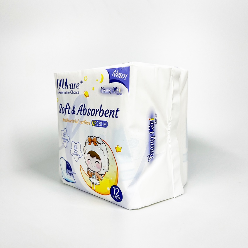 Băng vệ sinh UUcare Young Girl Ngày và Đêm 28cm