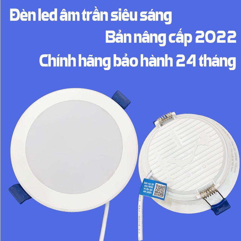 Đèn led âm trần liền khối dos TLC Lighting - phân phối chính hãng bảo hành 24 tháng