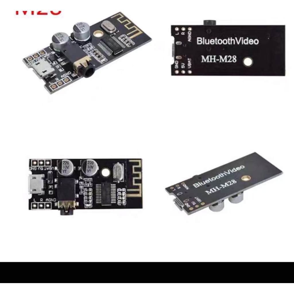 ****COMBO 2 Con Môđun âm thanh Bluetooth 4.2 không dây chất lượng cao HIFI  MH-M28