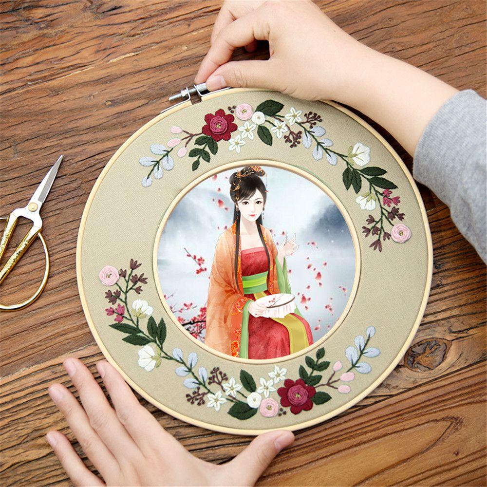 Bộ Dụng Cụ Thêu Tranh DIY Cho Người Mới Bắt Đầu