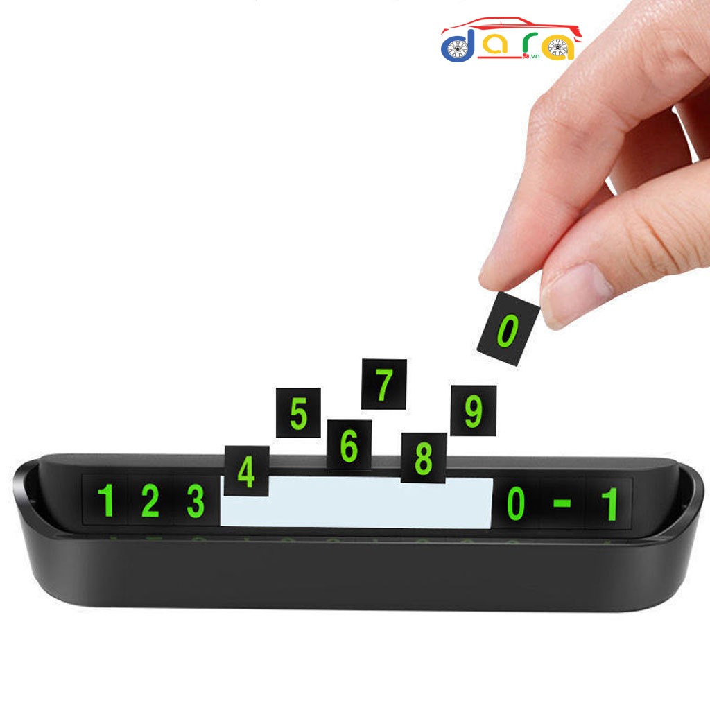 Bảng gắn số điện thoại trên taplo ô tô, có phản quang | BigBuy360 - bigbuy360.vn