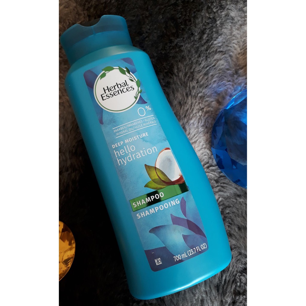 Dầu gội và xả Herbal Essences Hello hydration  Chiết xuất kem dừa của Mỹ 700ml