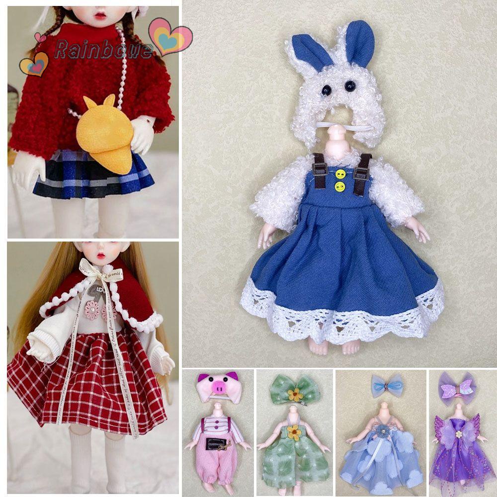 Bộ đồ dành cho búp bê 3D 16cm 13 khớp có thể di chuyển tỉ lệ 1/8 1/12