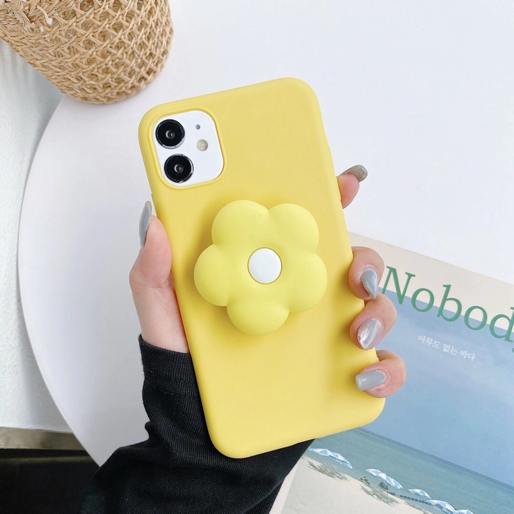 Ốp Điện Thoại Màu Kẹo Có Giá Đỡ Cho Redmi 9T 9C 9A 9 Note 11S 10 PRO 10S 9S 9 8 PRO 7 PRO Xiaomi Mi 11T PRO Poco X3 Poco M3