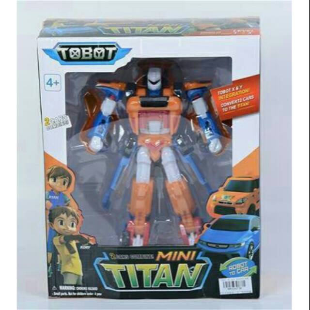 Tobot Đồ Chơi Mô Hình Xe Hơi The Titan And Y Ryan And Kory 2