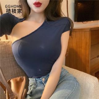 Áo Thun Tay Dài Hở Lưng Quyến Rũ Cho Nữ