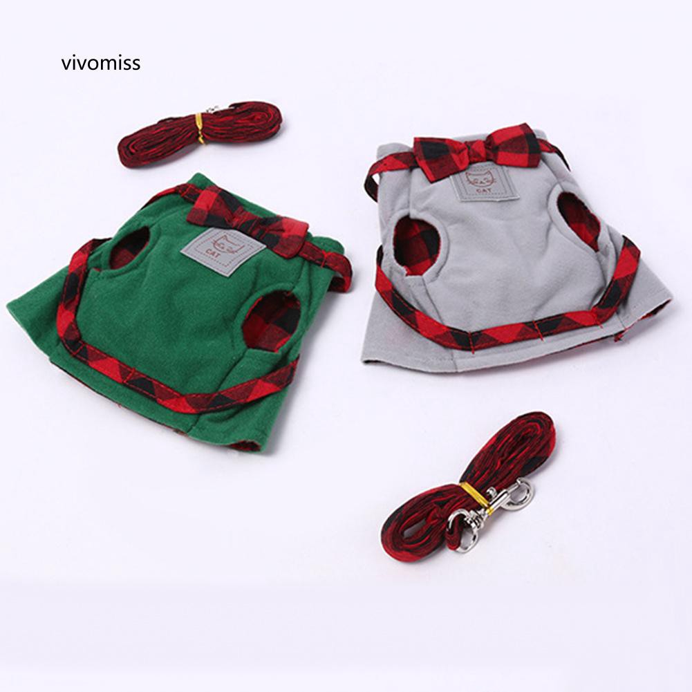 Dây xích mèo thiết kế kèm áo khoác sáng tạo an toàn không gây thương tích tiện dụng