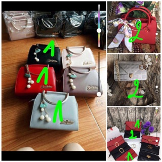 Combo 6sp túi xách kèm phụ kiện và ví