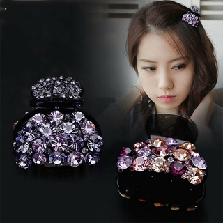 Kẹp tóc đính đá hình hoa xinh xắn cho nữ