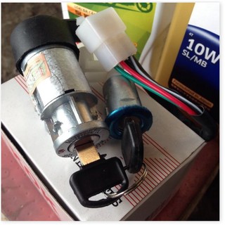 Bộ khoá điện và khoá yên cho xe Honda Dream.Wave chính hãng KOK -HCM