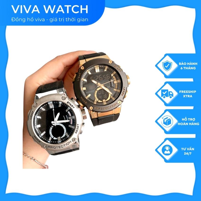 Đồng Hồ Thời Trang Nam HS03 Chống Nước Khung Thép Cao Cấp - A52 - Viva Watch