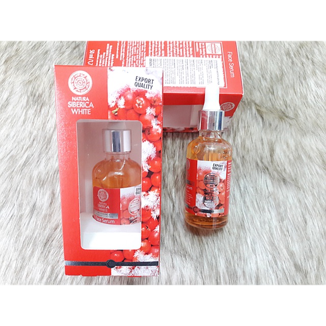 [MUA 2 TẶNG 1 SERUM TẾ BÀO GỐC] Serum dưỡng trắng và làm mềm da Natura Siberica Whitening & Wild Berries Face Serum🌥🌥