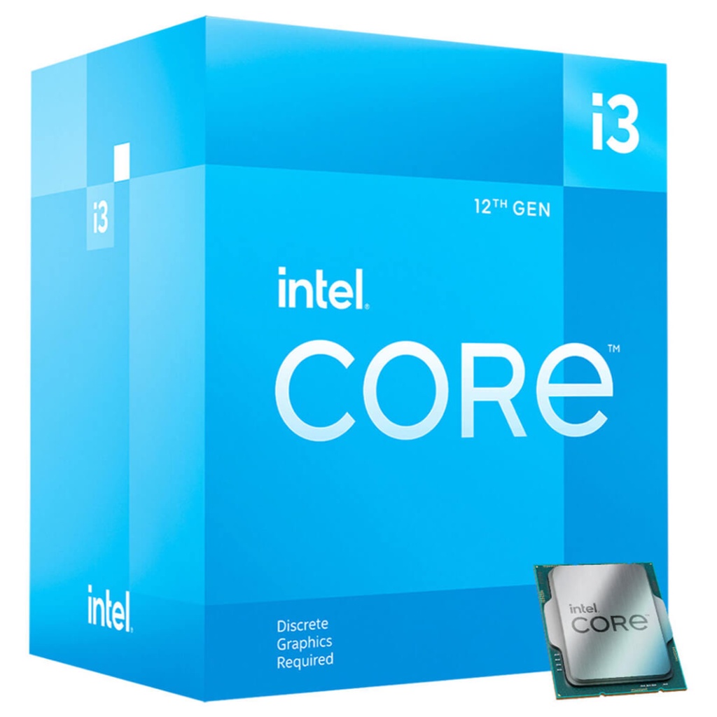 Bộ Vi Xử Lý Intel Core i3-12100F – 4C/8T – 12MB Cache – 3.30 GHz Upto 4.30 GHz (Chính Hãng)