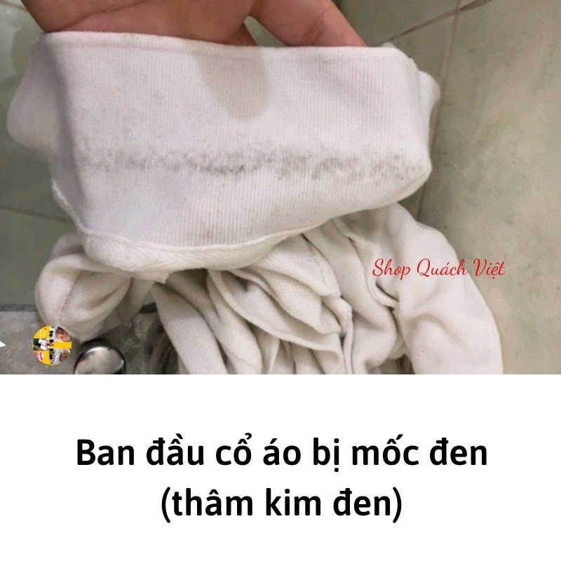 Tẩy mốc quần áo trắng MORI - ĐÁNH BAY MỐC TRÊN QUẦN ÁO TRẮNG