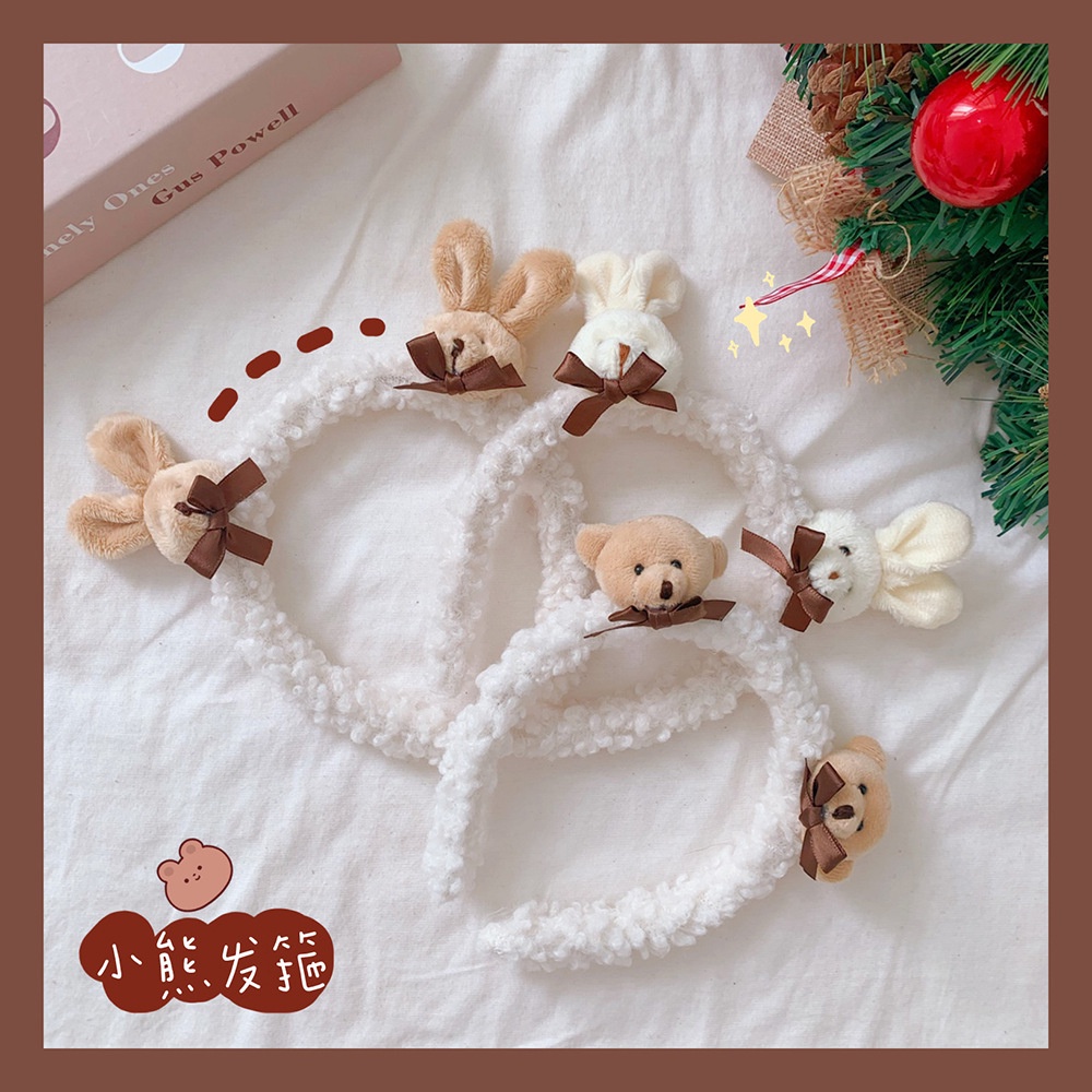 Bờm Tóc Thỏ Bông Xinh Xắn Cho Nữ- Dumi Shop