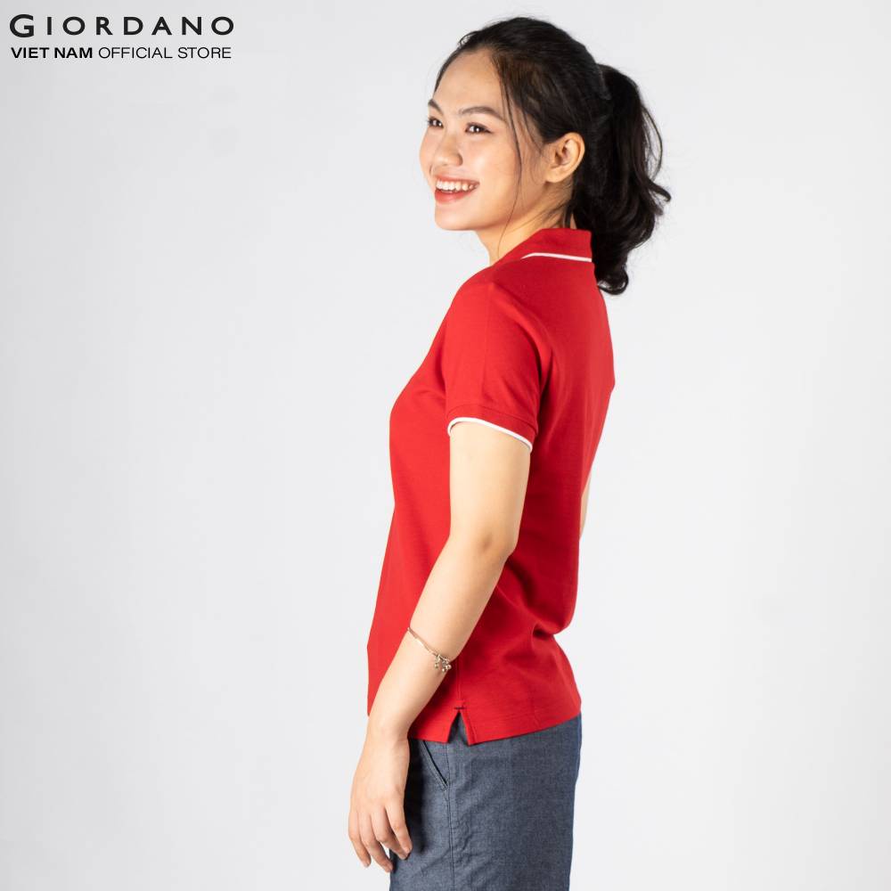 ÁO Thun Polo Nữ Giordano 05318028