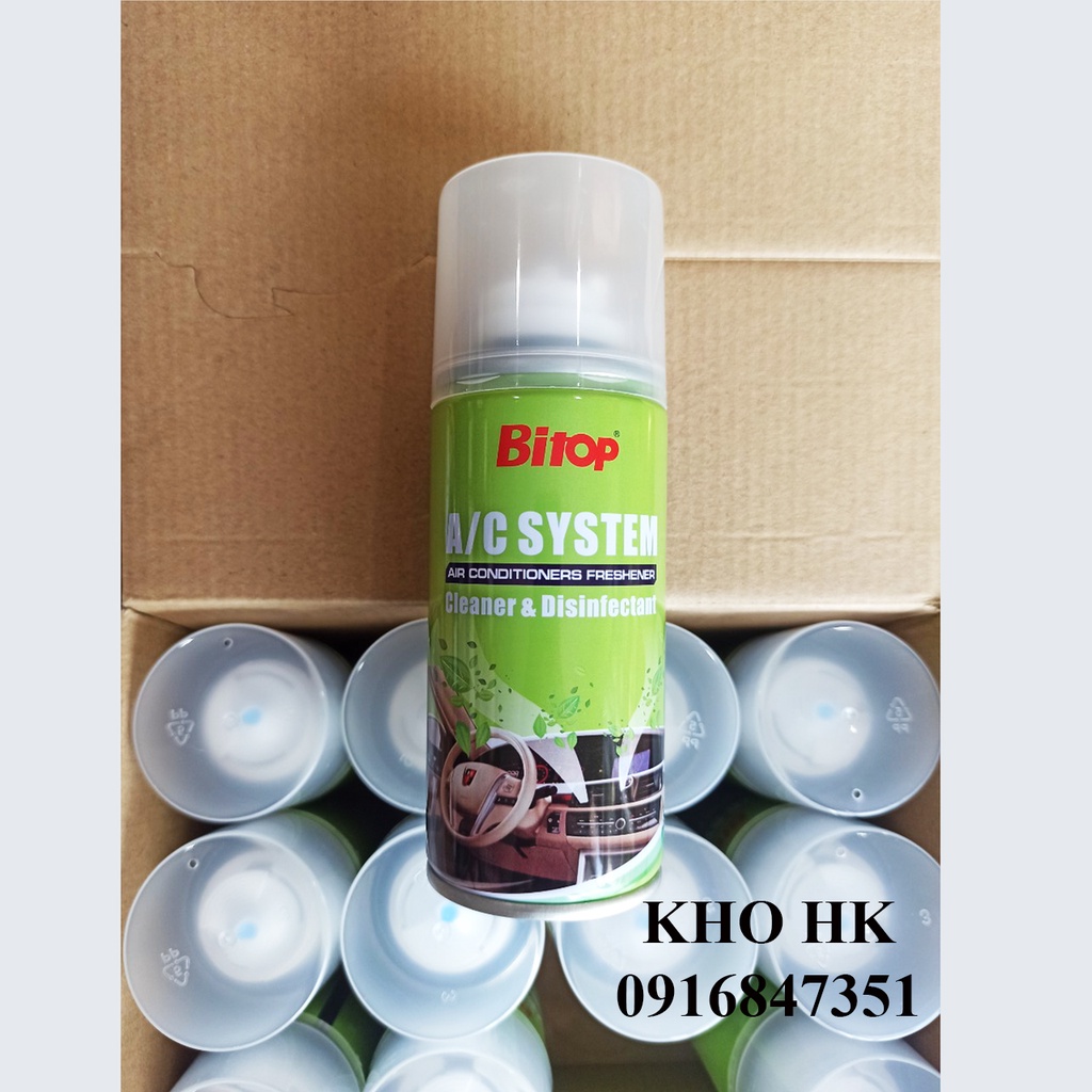 Xịt khử mùi điều hòa nội thất Oto - điều hoà Phòng làm việc - Khách sạn - Ôt...