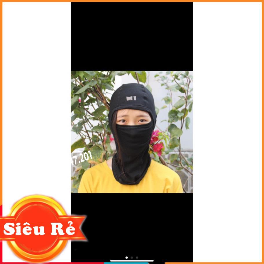 [Cotton 100%]  Khăn trùm đầu ninja M1 thái lan