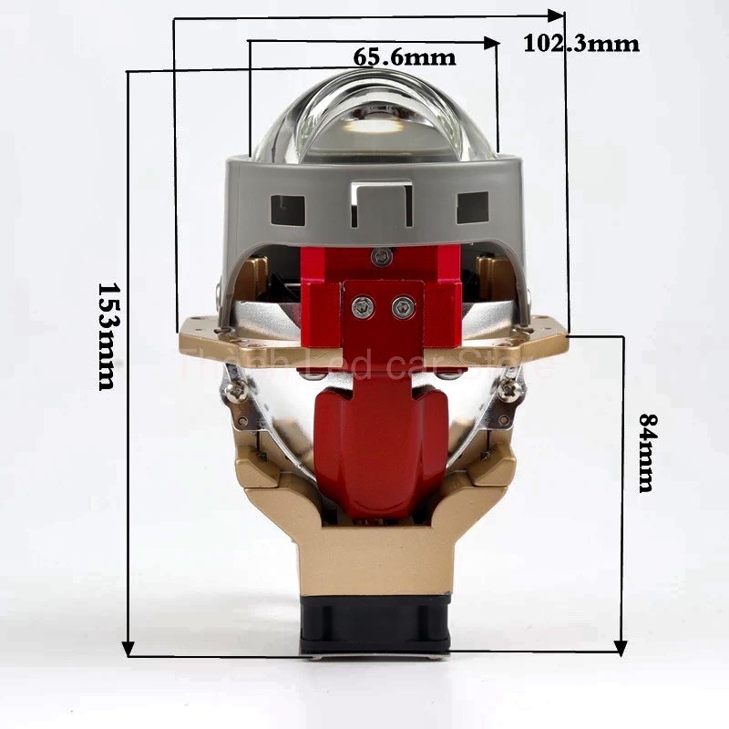 BI LED LASER KVISUAUTO® L2 3INCH-55W/LASER 28W