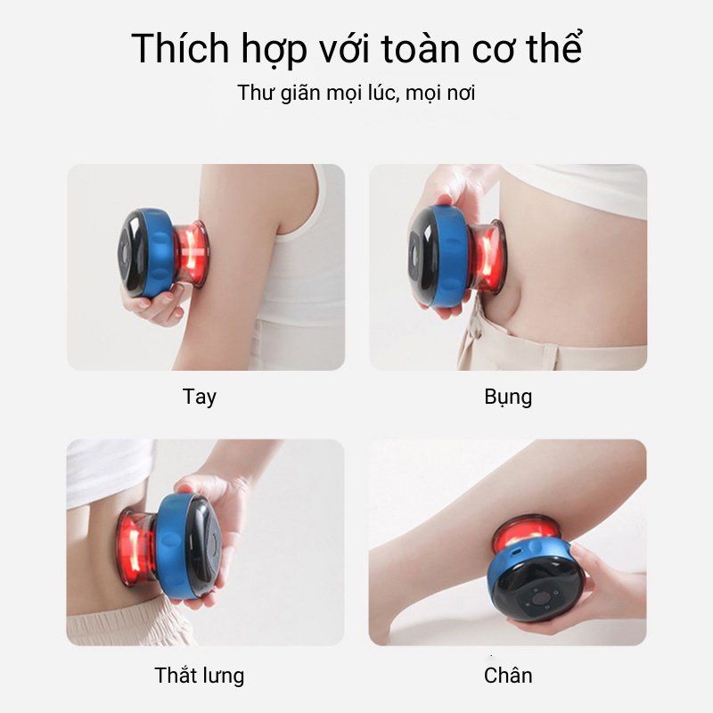 Máy giác hơi ,máy massage 12 chế độ giảm mệt mỏi