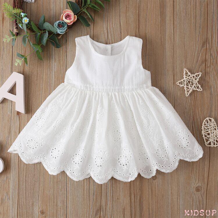 Đầm Cotton Sát Nách Phối Lưới Nhiều Lớp Thời Trang Mùa Hè Cho Bé Gái