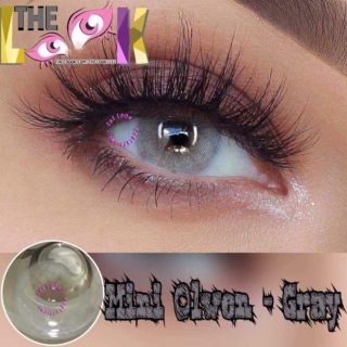 CONTACT LENS MÀU GRAY - NHŨ BẠC PHỦ NANO - TONE TÂY - ÁP TRÒNG - CÓ ĐỘ