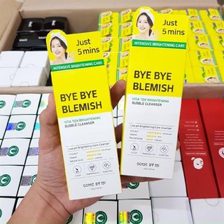 Sữa Rửa Mặt Some By Mi Bye Bye Blemish Vita Tox Brightening Bubble Cleanser