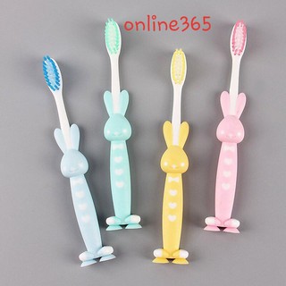SET 4 BÀN CHẢI ĐÁNH RĂNG CHO BÉ HÌNH THỎ CUTE