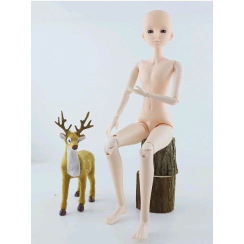 Búp bê nam 60cm chưa trang điểm