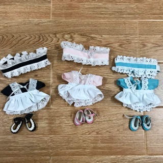 Bộ maid cho doll 20cm
