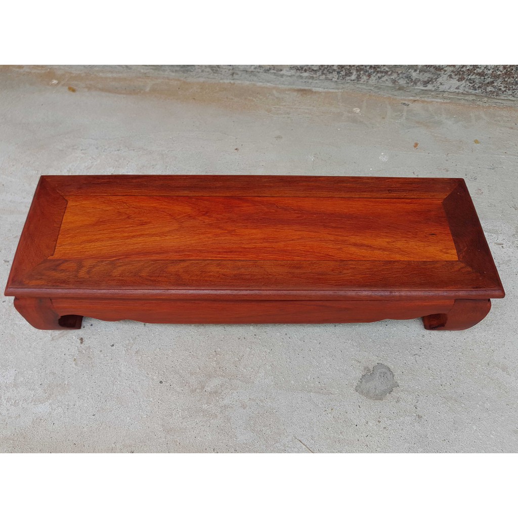 Đế khung ảnh,giá đỡ khung ảnh,kỷ dài gỗ hương Cao 10 Sâu 13