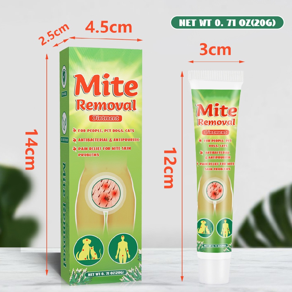 [Hàng mới về] Kem bôi giảm ngứa kháng khuẩn cho người/thú cưng