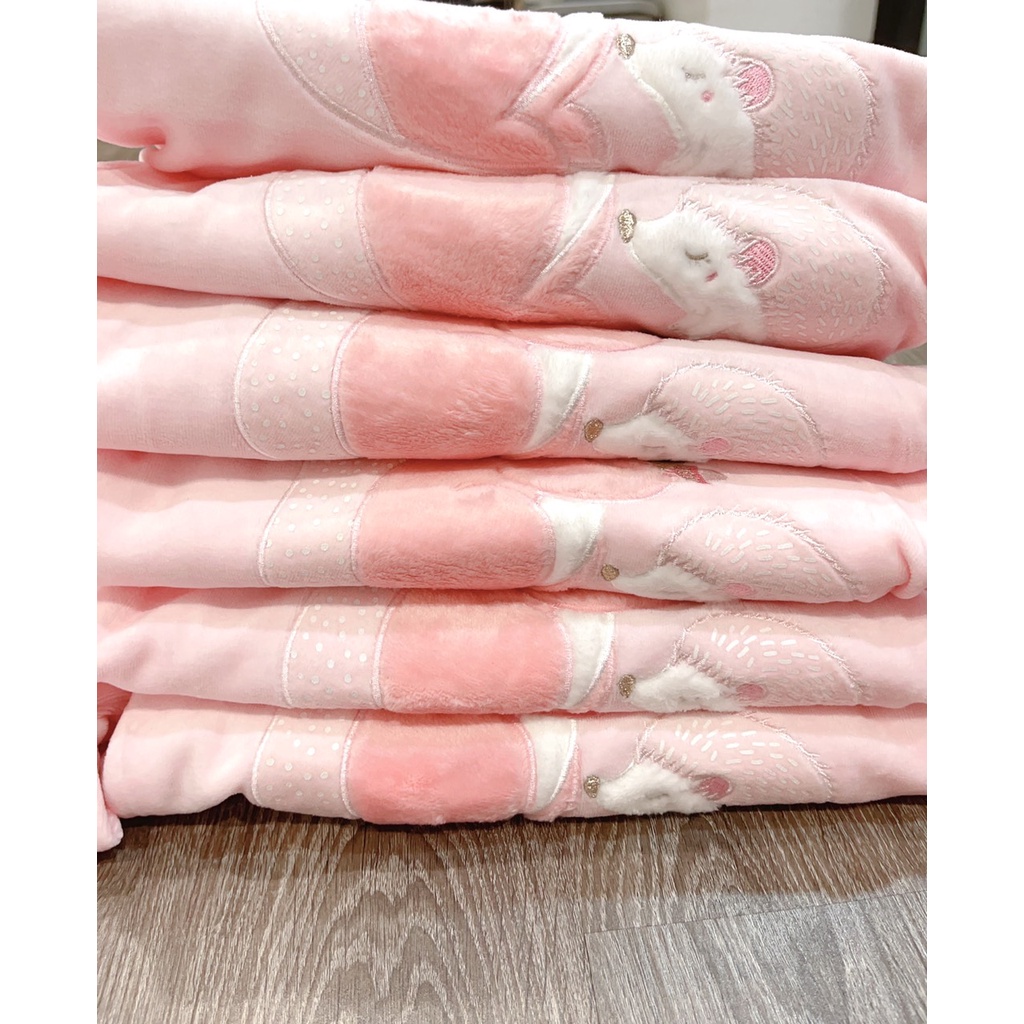 Bộ nỉ hồng dư xịn bé gái 92-140