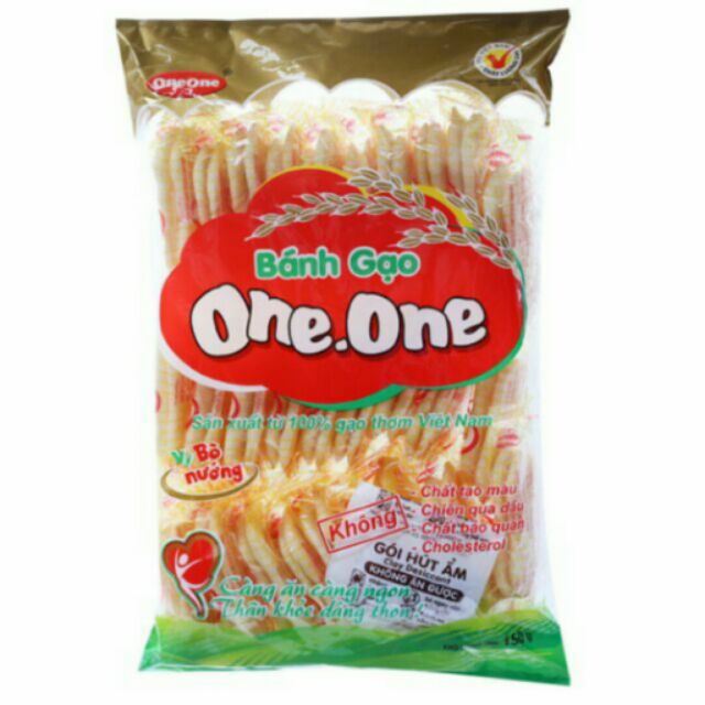 Bánh gạo one one vị bò nướng 150g
