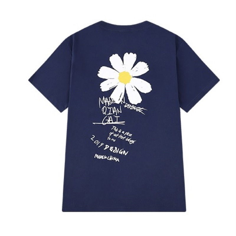 Áo thun NELLY, chính hãng, sẵn hàng, dáng Unisex hình in Hoa Cúc CHÒN CLOTHING