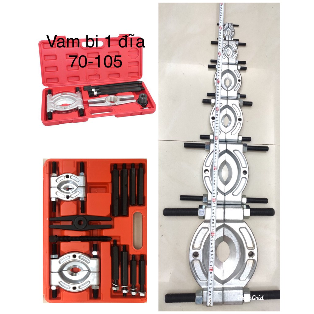 Vam bi đĩa, bi moay ơ Licuata 1 đĩa 70-105 , 105-150, 150-200 Chính Hãng