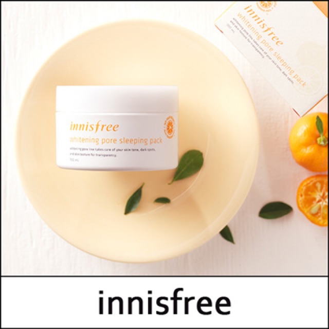 Oder Mặt Nạ Ngủ Innisfree Whitening Pore Sleeping Pack