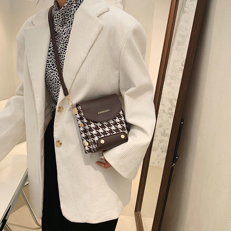 Túi Đeo Chéo Vuông Nhỏ Phong Cách Hàn Quốc Mới Cho Nữ