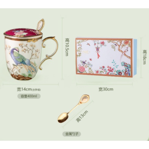 CẶP LY CAFE CÁ NHÂN CAO CẤP. Ly cafe cá nhân sứ xương cao cấp họa tiết sang trọng. bộ ly quà tặng cao cấp