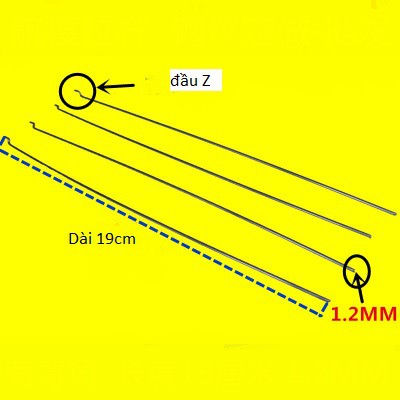 Thép link (thép link servo) 19cm