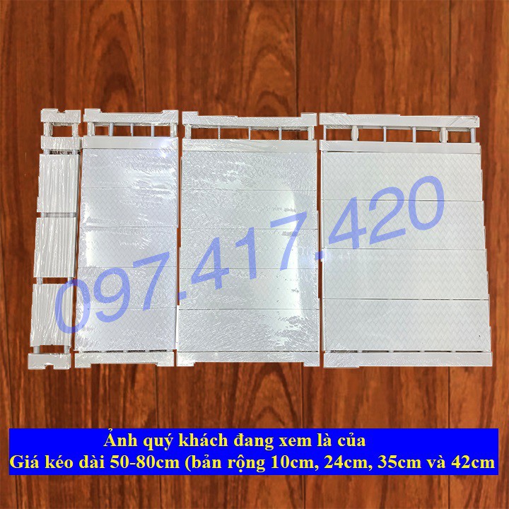 Thanh ngang chia ngăn tủ chịu lực 20kg nhiều kích thước (GCNT) | BigBuy360 - bigbuy360.vn