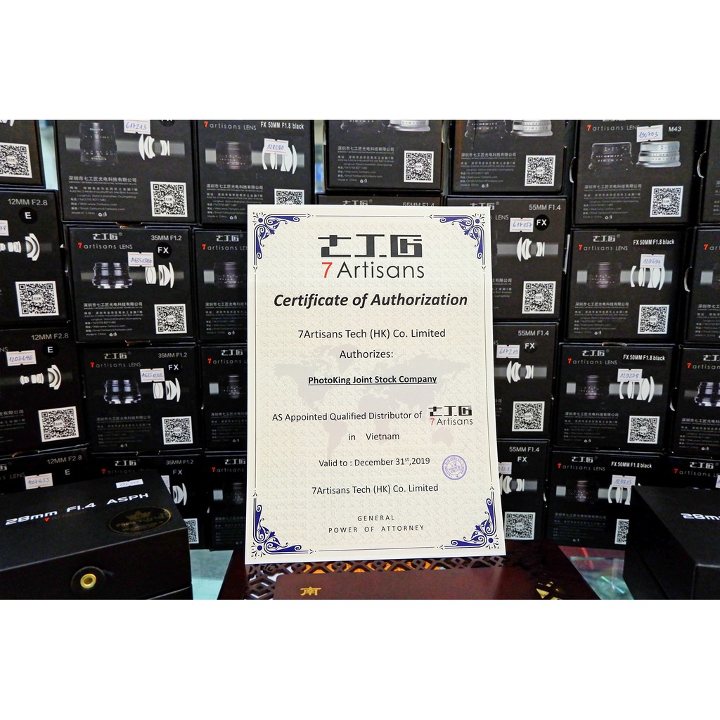 Ống kính 7artisans 25mm F/1.8