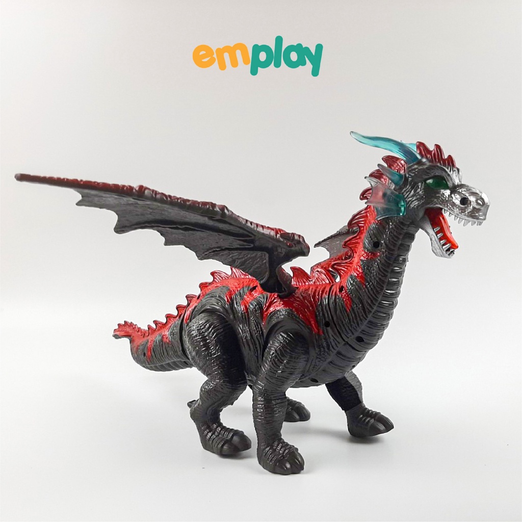 (Summer Sale 50%) Đồ chơi khủng long bay cao cấp Emplay chạy bằng pin AA, chất liệu nhựa ABS đã được kiểm định an toàn