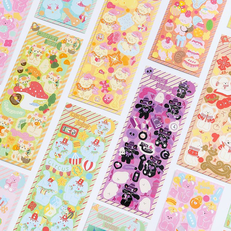 Sticker INFEEL.ME dán trang trí gooka phong cách độc đáo sáng tạo