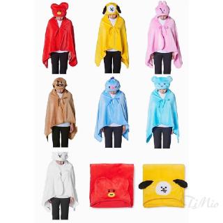 Mền ngủ có mũ trùm kiểu dáng xinh xắn dành cho fan hâm mộ nhóm nhạc BTS