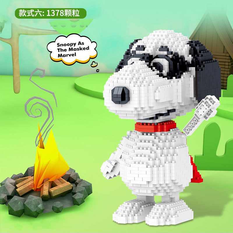 Bộ Đồ Chơi Lắp Ráp Lego Hình Chú Chó Snoopy Đáng Yêu