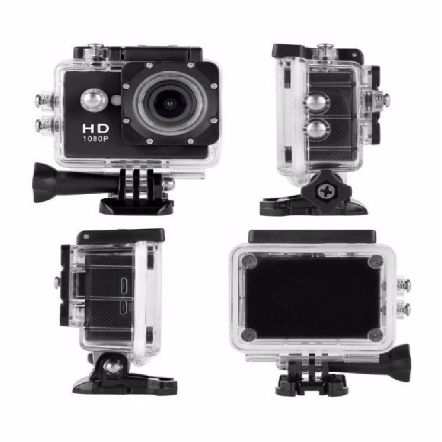 Camera hành trình phượt chống nước dành cho xe máy tặng kèm thẻ nhớ chuyên dụng MicroSD 16GB | BigBuy360 - bigbuy360.vn